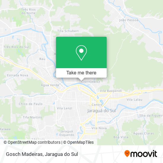 Gosch Madeiras map