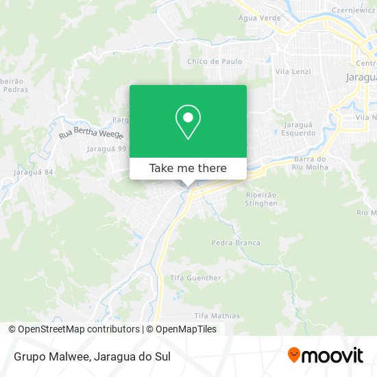 Grupo Malwee map