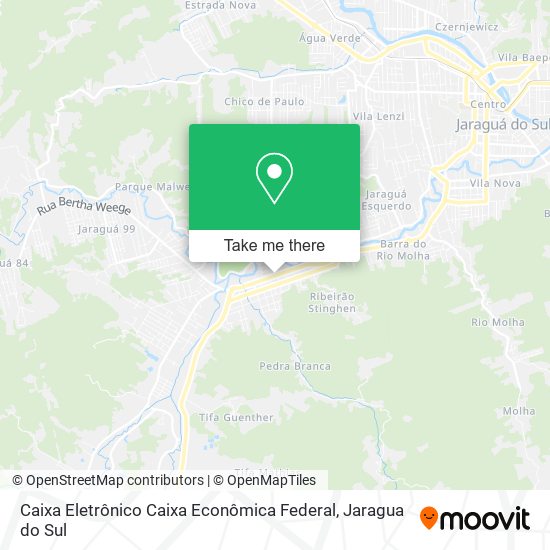 Caixa Eletrônico Caixa Econômica Federal map