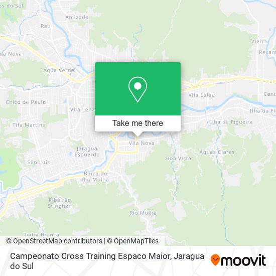 Campeonato Cross Training Espaco Maior map