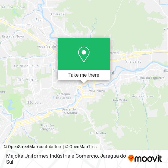 Mapa Majoka Uniformes Indústria e Comércio