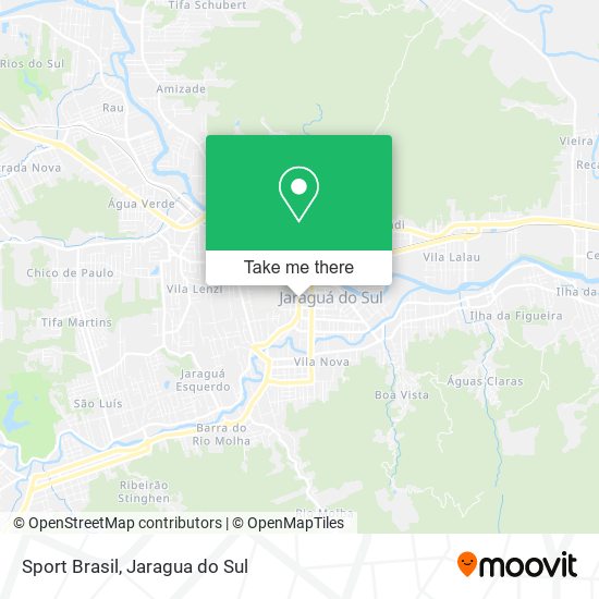 Sport Brasil map