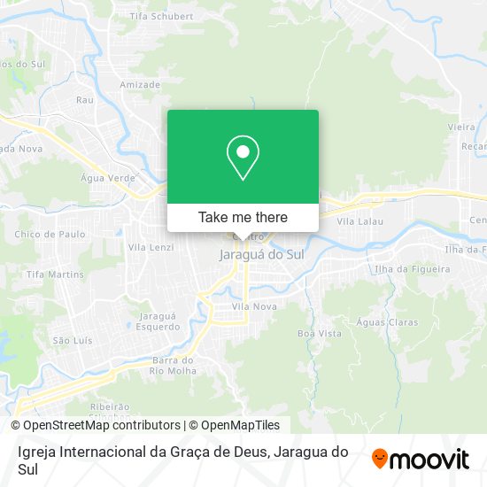 Igreja Internacional da Graça de Deus map