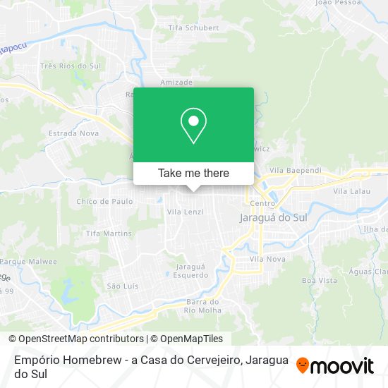 Empório Homebrew - a Casa do Cervejeiro map