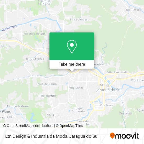 Ltn Design & Industria da Moda map