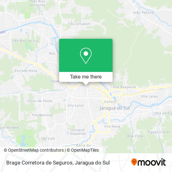 Brage Corretora de Seguros map