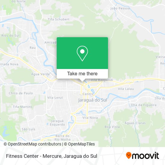 Fitness Center - Mercure map