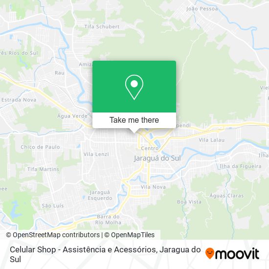 Celular Shop - Assistência e Acessórios map