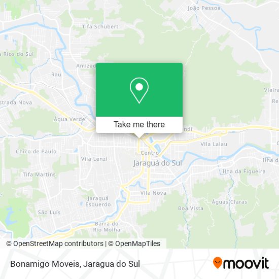 Mapa Bonamigo Moveis