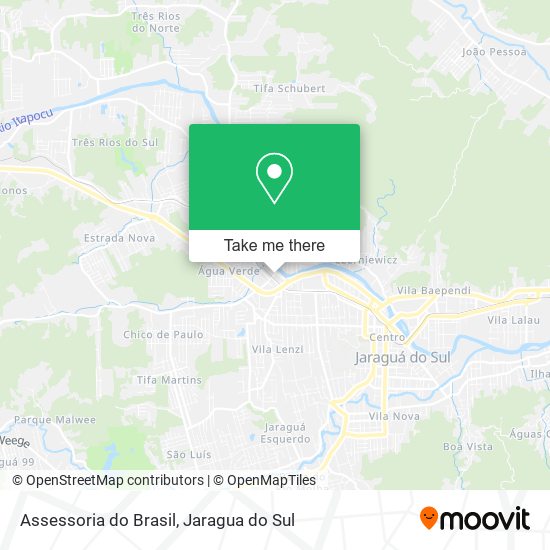 Assessoria do Brasil map