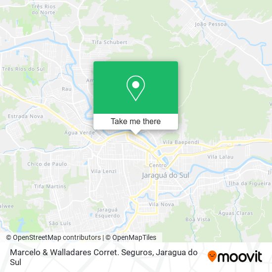 Mapa Marcelo & Walladares Corret. Seguros