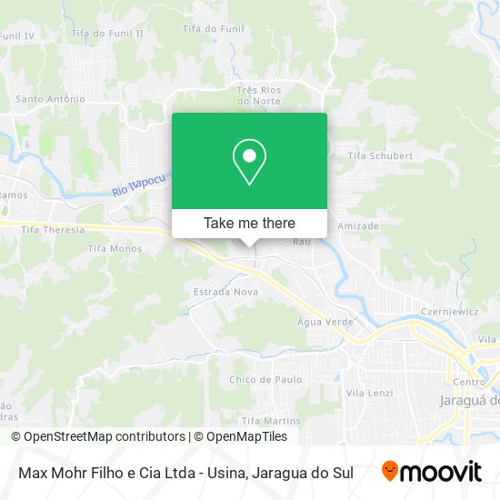 Max Mohr Filho e Cia Ltda - Usina map