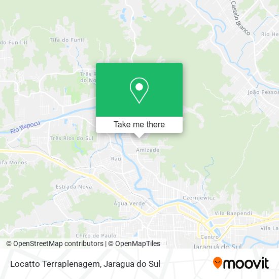 Locatto Terraplenagem map