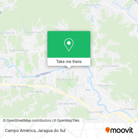 Campo América map