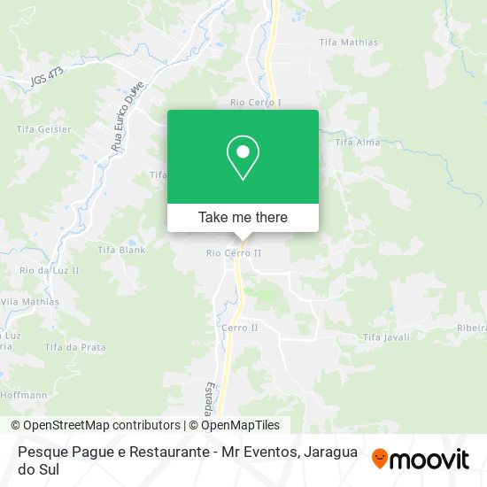 Pesque Pague e Restaurante - Mr Eventos map