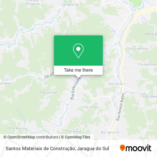 Santos Materiais de Construção map