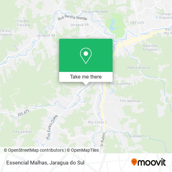 Essencial Malhas map