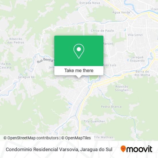 Mapa Condominio Residencial Varsovia