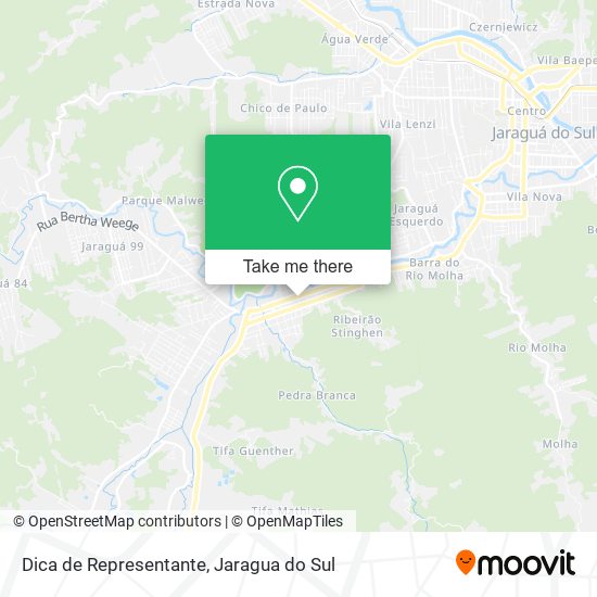Dica de Representante map