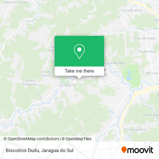 Mapa Biscoitos Dudu