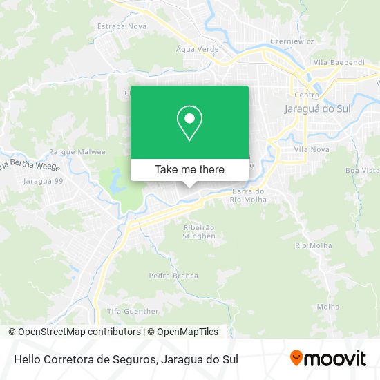 Hello Corretora de Seguros map
