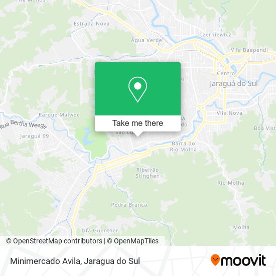 Minimercado Avila map