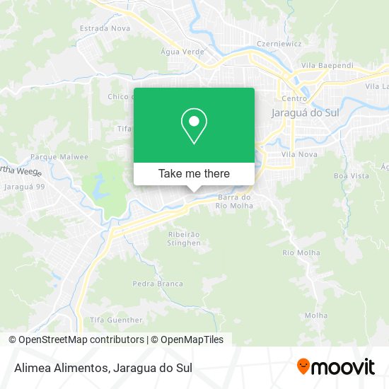 Alimea Alimentos map