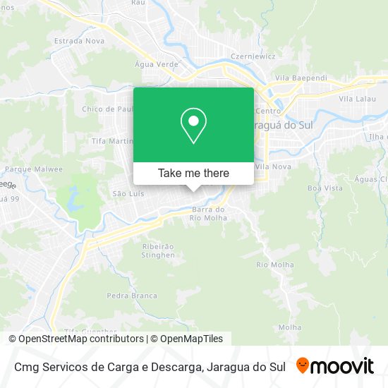 Mapa Cmg Servicos de Carga e Descarga