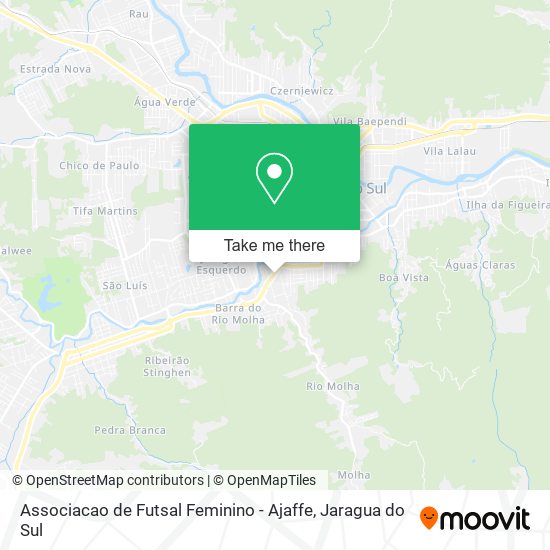 Associacao de Futsal Feminino - Ajaffe map
