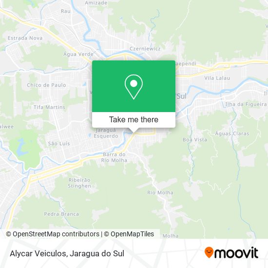 Alycar Veiculos map