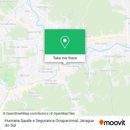 Humana Saude e Seguranca Ocupacional map
