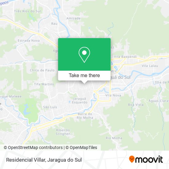 Residencial Villar map