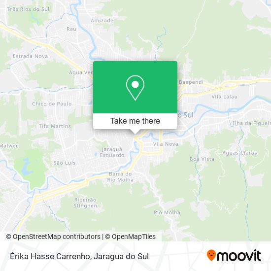 Érika Hasse Carrenho map