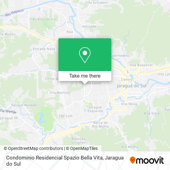 Mapa Condominio Residencial Spazio Bella Vita