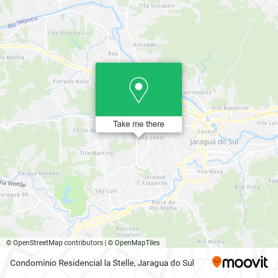 Condominio Residencial la Stelle map