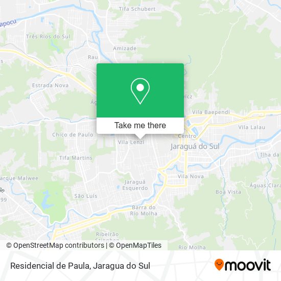 Residencial de Paula map