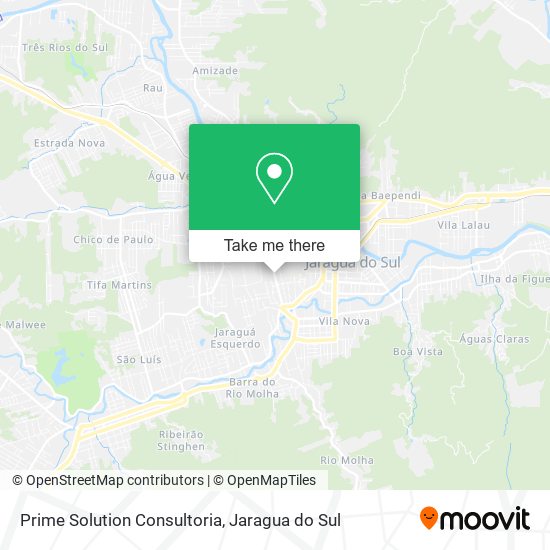 Mapa Prime Solution Consultoria