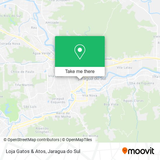 Loja Gatos & Atos map