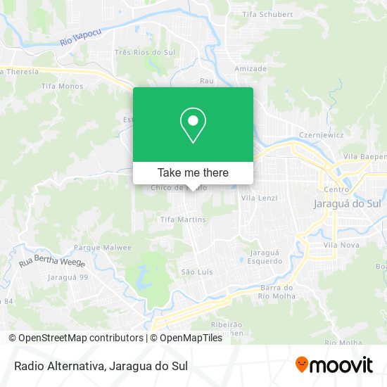 Radio Alternativa map