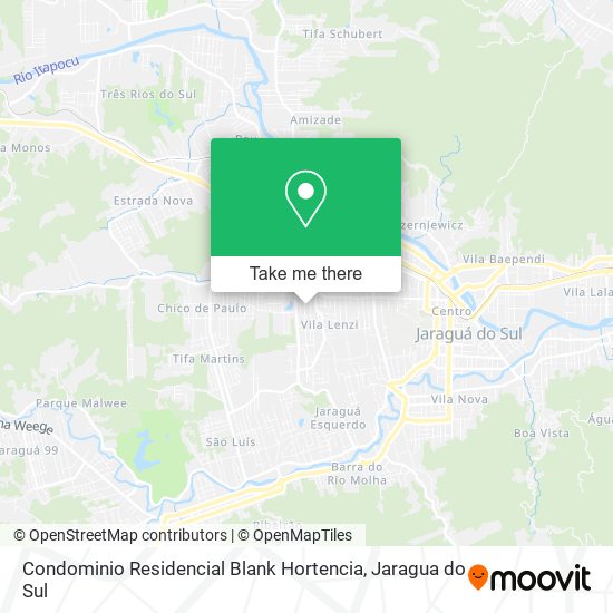 Condominio Residencial Blank Hortencia map