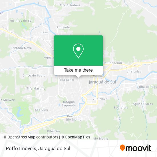 Mapa Poffo Imoveis