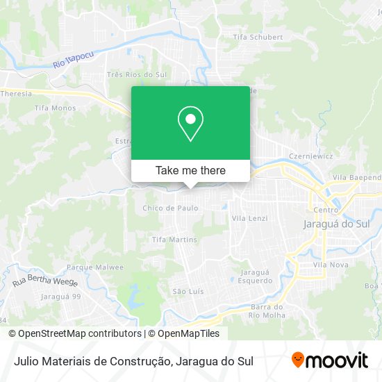 Julio Materiais de Construção map