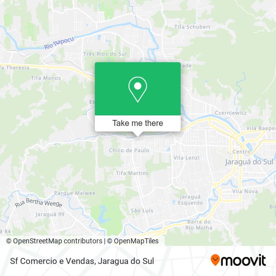 Sf Comercio e Vendas map