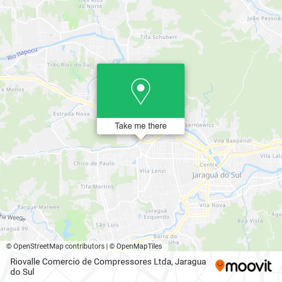 Riovalle Comercio de Compressores Ltda map