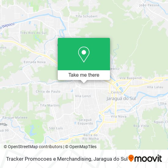 Mapa Tracker Promocoes e Merchandising