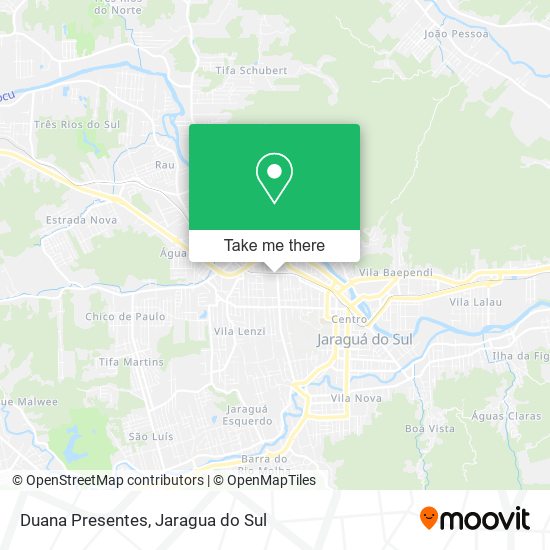 Duana Presentes map