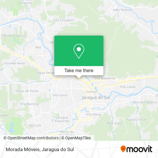 Morada Móveis map