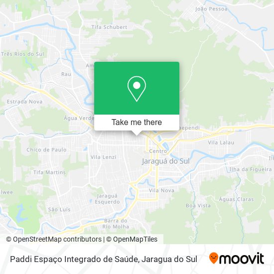 Paddi Espaço Integrado de Saúde map