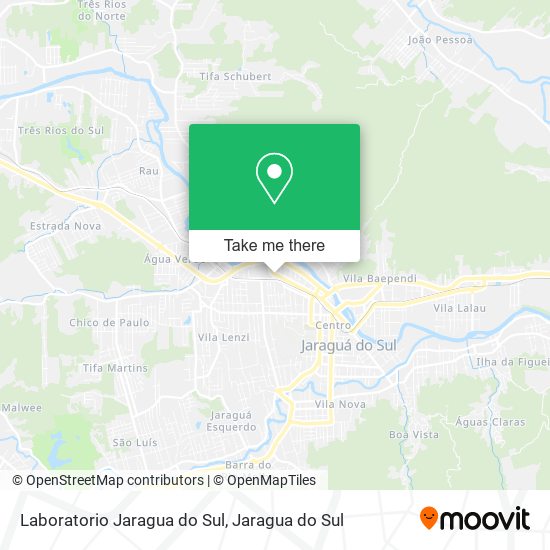 Laboratorio Jaragua do Sul map