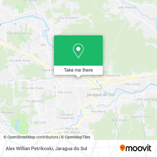 Alex Willian Petrikoski map